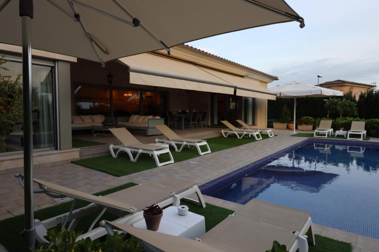 Bellviure Luxury Villa Mallorca La Cabaneta 外观 照片